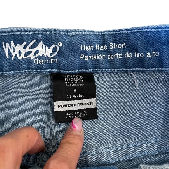 Mossimo High-Rise denim shorts - Size 8 - Picture 2 of 4